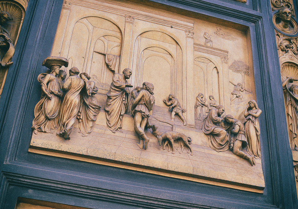 florence firenze italy duomo cathedral ghiberti doors